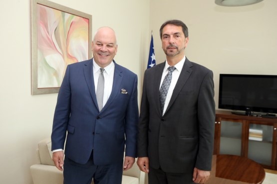 Speaker of the House of Representatives Marinko Čavara spoke with the Head of the OSCE Mission to BiH